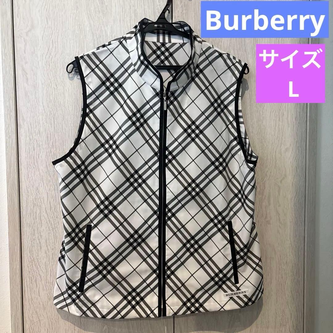 Burberry バーバリー　ゴルフ　ベスト　L 中古・古着通販】BURBERRY GOLF (バーバリーゴルフ) リバーシブル