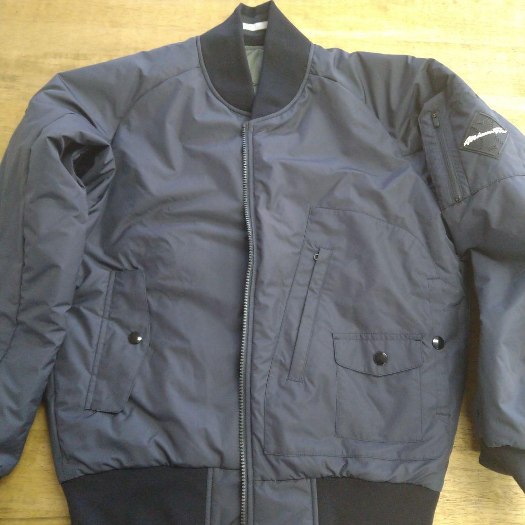 ミズノプロ ボンバージャケット ネイビー リバーシブル Mサイズ