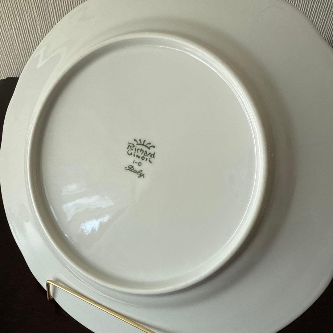 美品】リチャードジノリ サンレモ21.3cm平皿 4枚セット