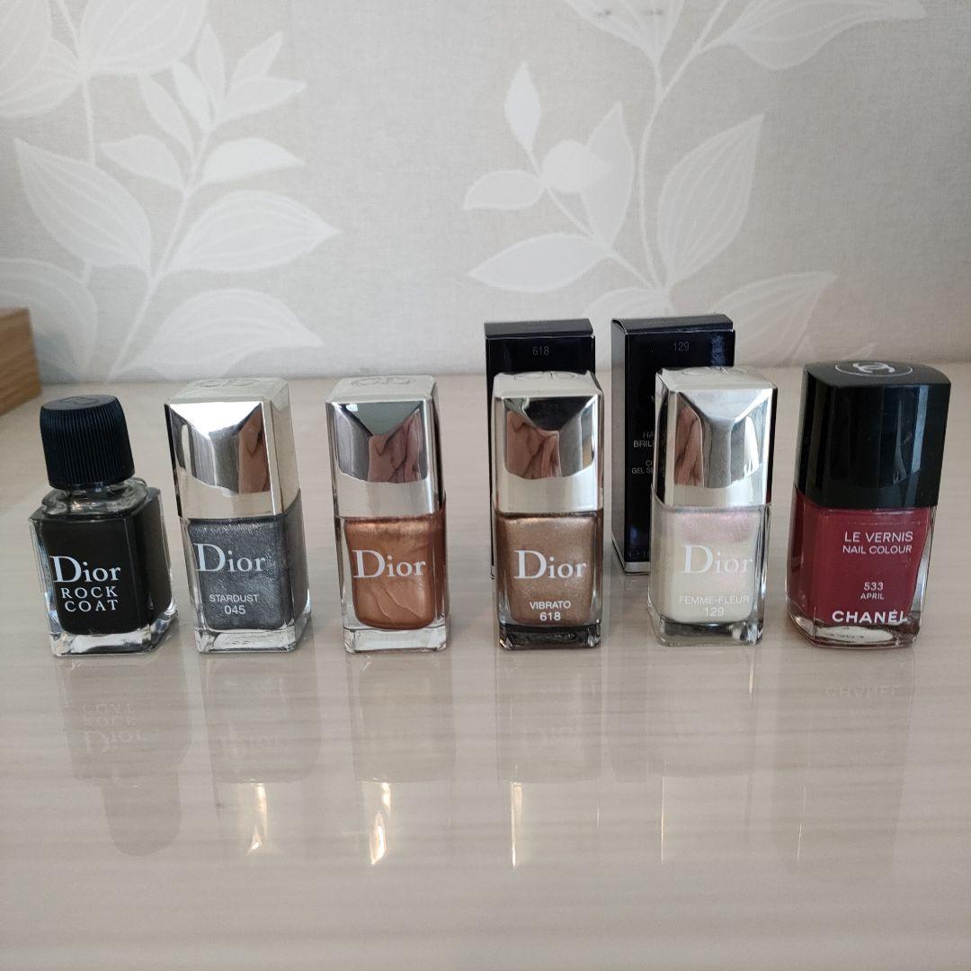Dior & Chanel ネイルポリッシュセット - メルカリ