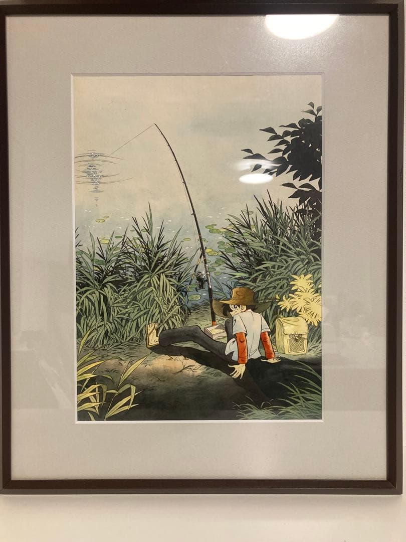 幻の原画 釣りキチ三平 矢口高雄水彩画 スケッチブック直筆 - メルカリ