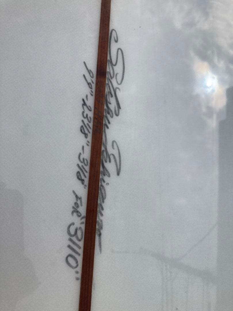 ドナルドタカヤマ インザピンクシングルフィン 石黒聡シェイプ 9'9