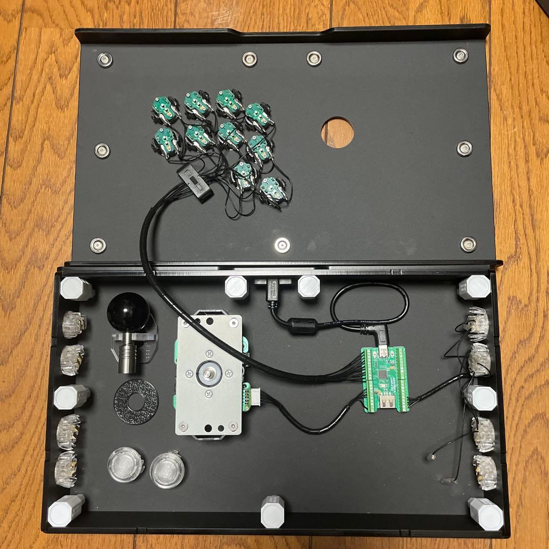 パンクワークショップ FS-24 アケコンレバー PWSV1とProボタンセット