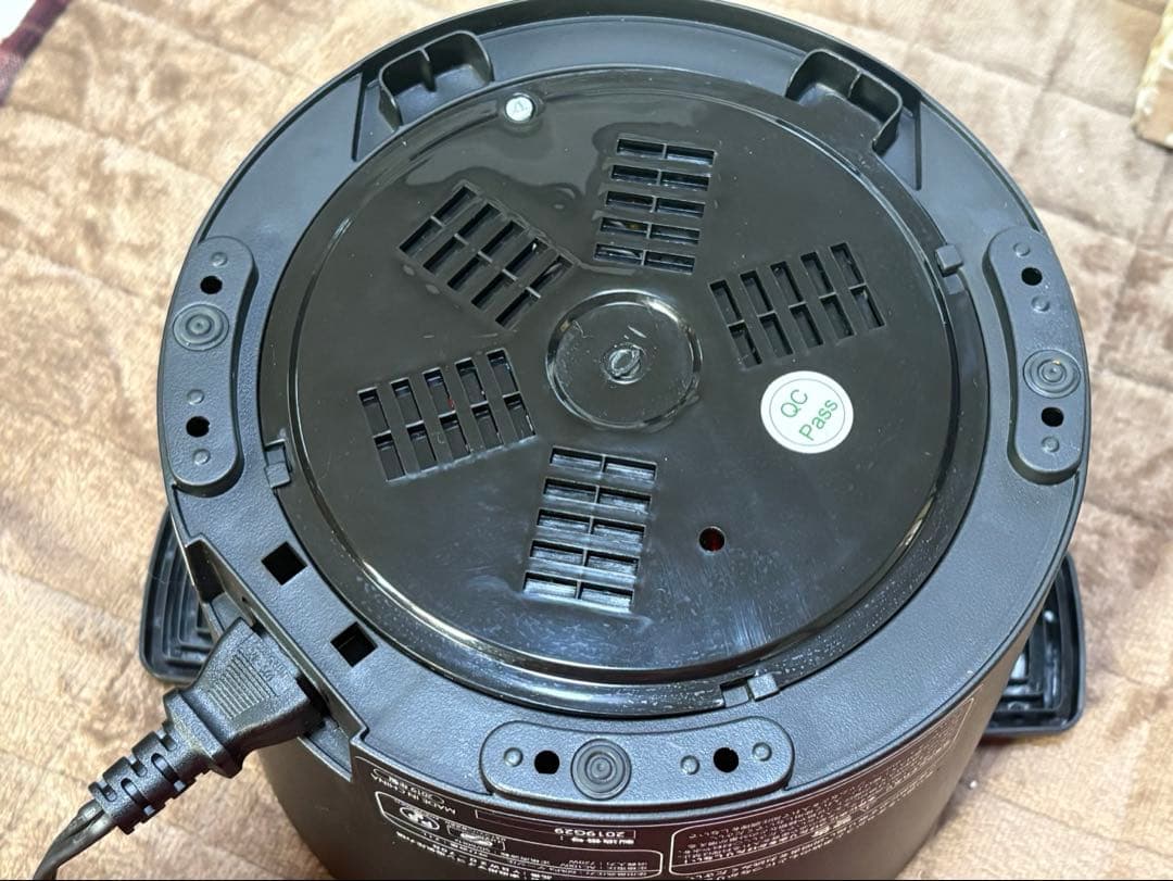 GROUMEDEA 電気圧力鍋 YBW-20-70(B) ブラック 2.1L