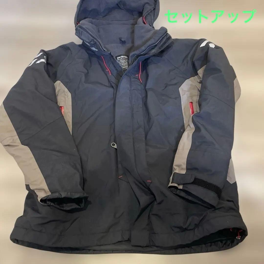 ダイワ レインマックス ハイパー ハイロフト ウィンタースーツ サイズM DAIWA（ダイワ） 半額!! レインマックス エクストラハイロフト
