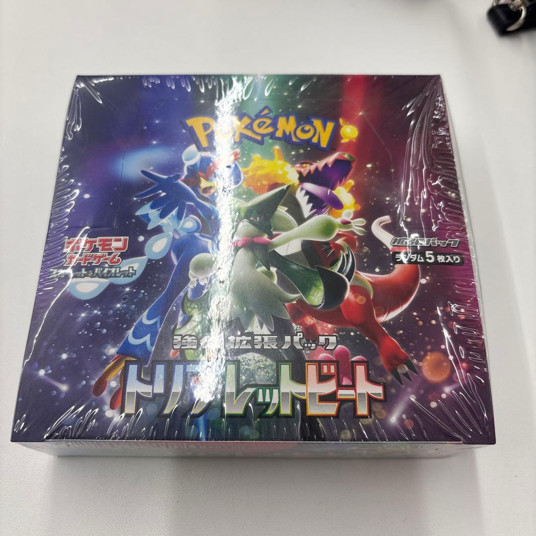 た*け様 トリプレットビート シュリンク付 新品 未開封 BOX ボックス ポケ ポケモンカードゲーム 即日発送 新品未開封 トリプレットビート BOX