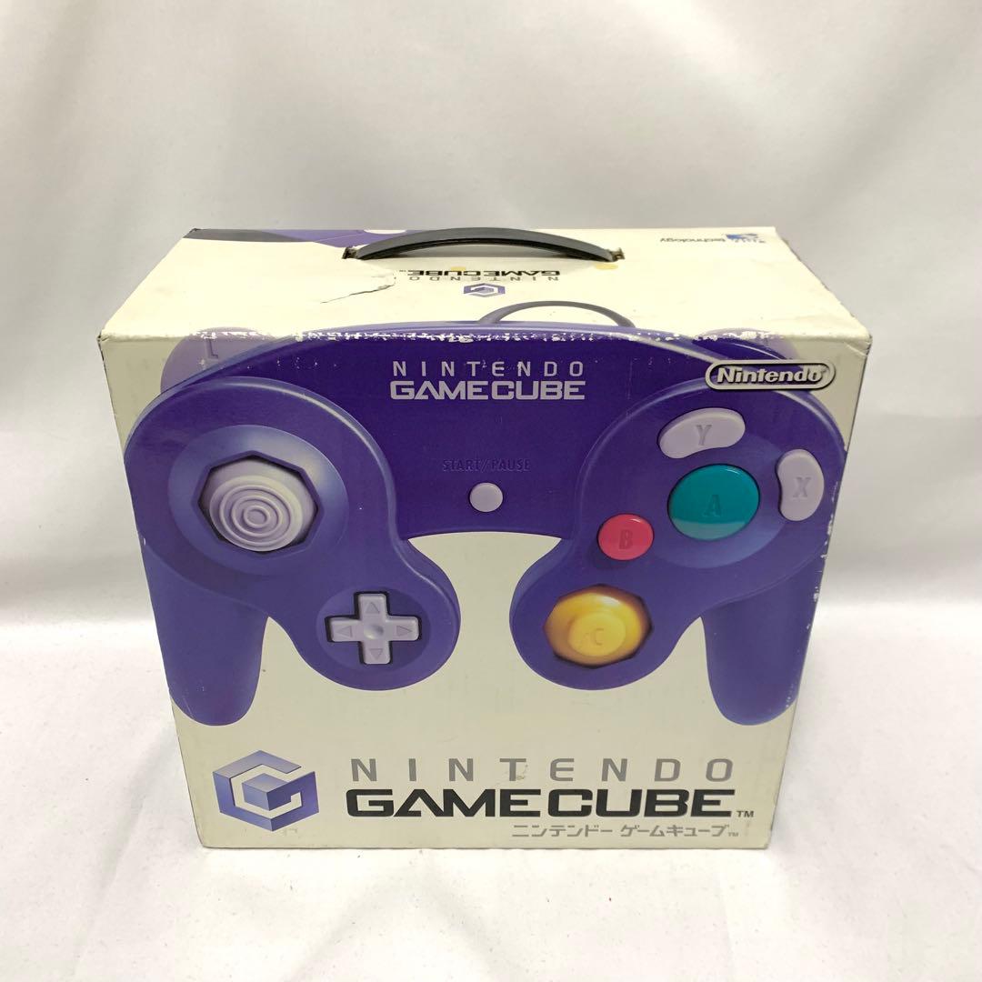 ニンテンドー ゲームキューブ GAMECUBE 本体 バイオレット 箱付き