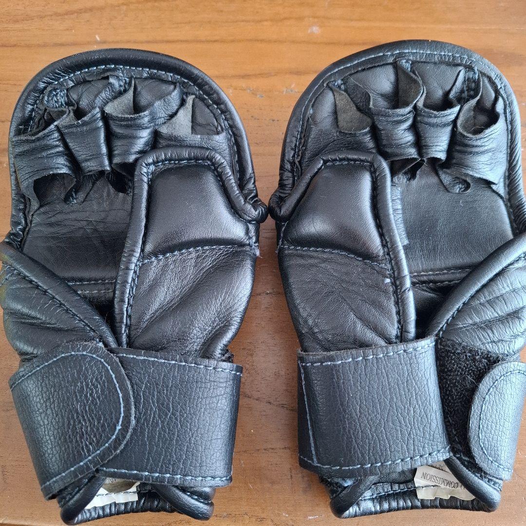 SHOOT ボクシンググローブ 黒 オープンフィンガー ウイニング サイズS