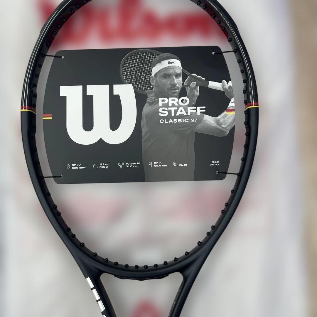 2026 Wilson プロ スタッフ97 classic グリップG2 - メルカリ