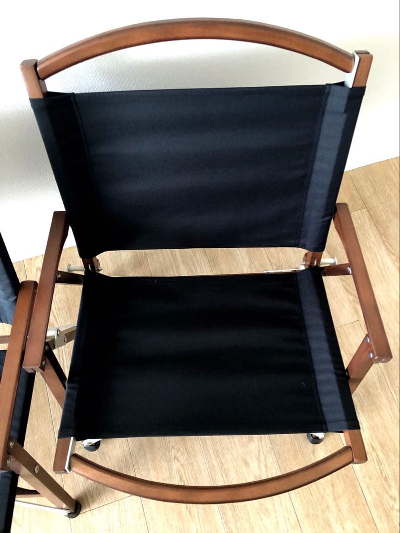 2脚セット 未使用 開封済 カーミットチェア 同規格品 オーク 収納袋