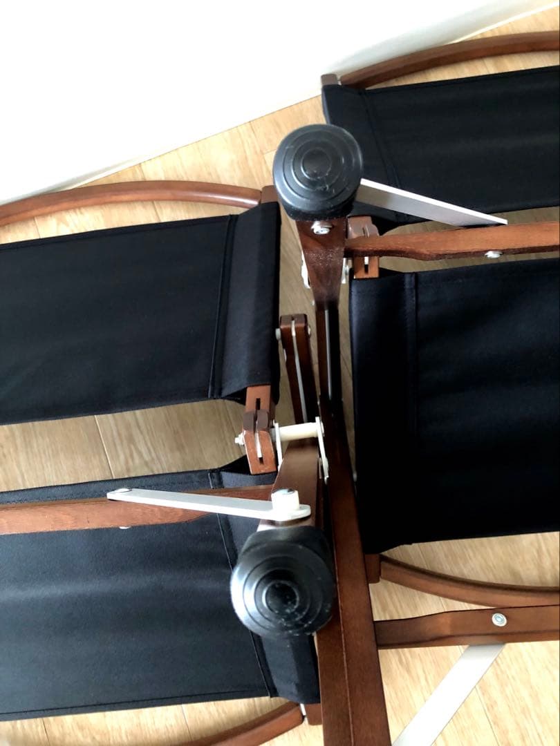 2脚セット 未使用 開封済 カーミットチェア 同規格品 オーク 収納袋