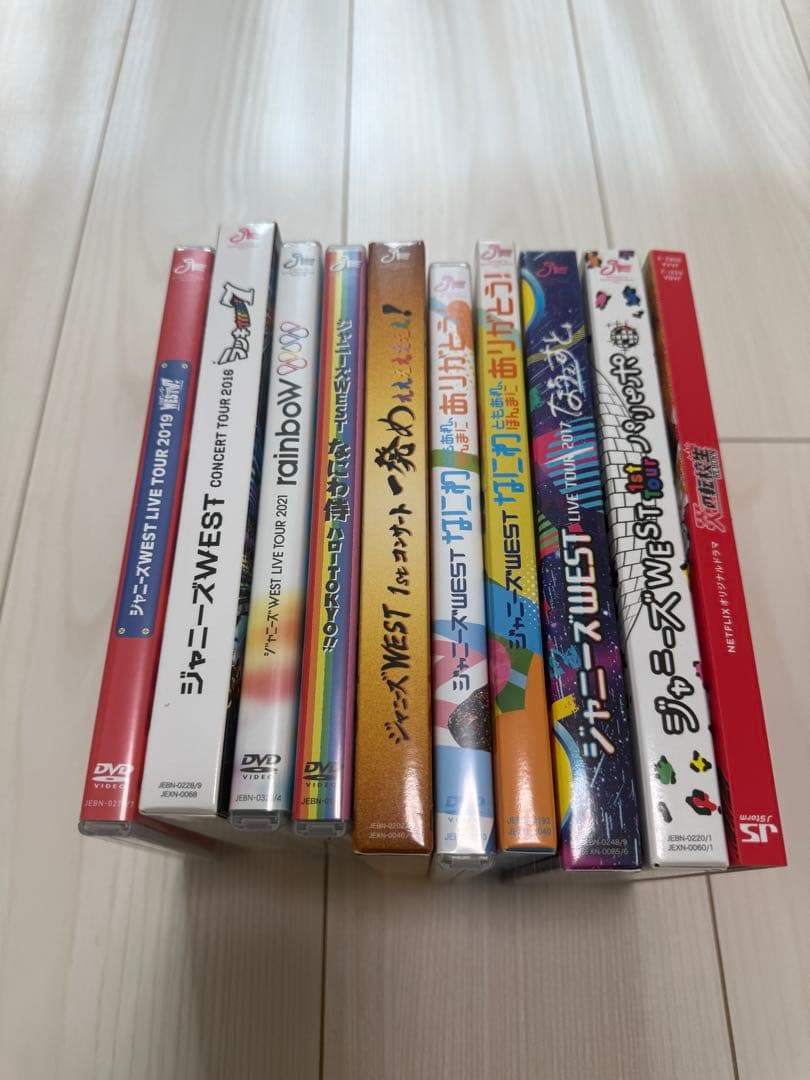 ジャニーズWEST DVD コレクション 10枚セット - メルカリ