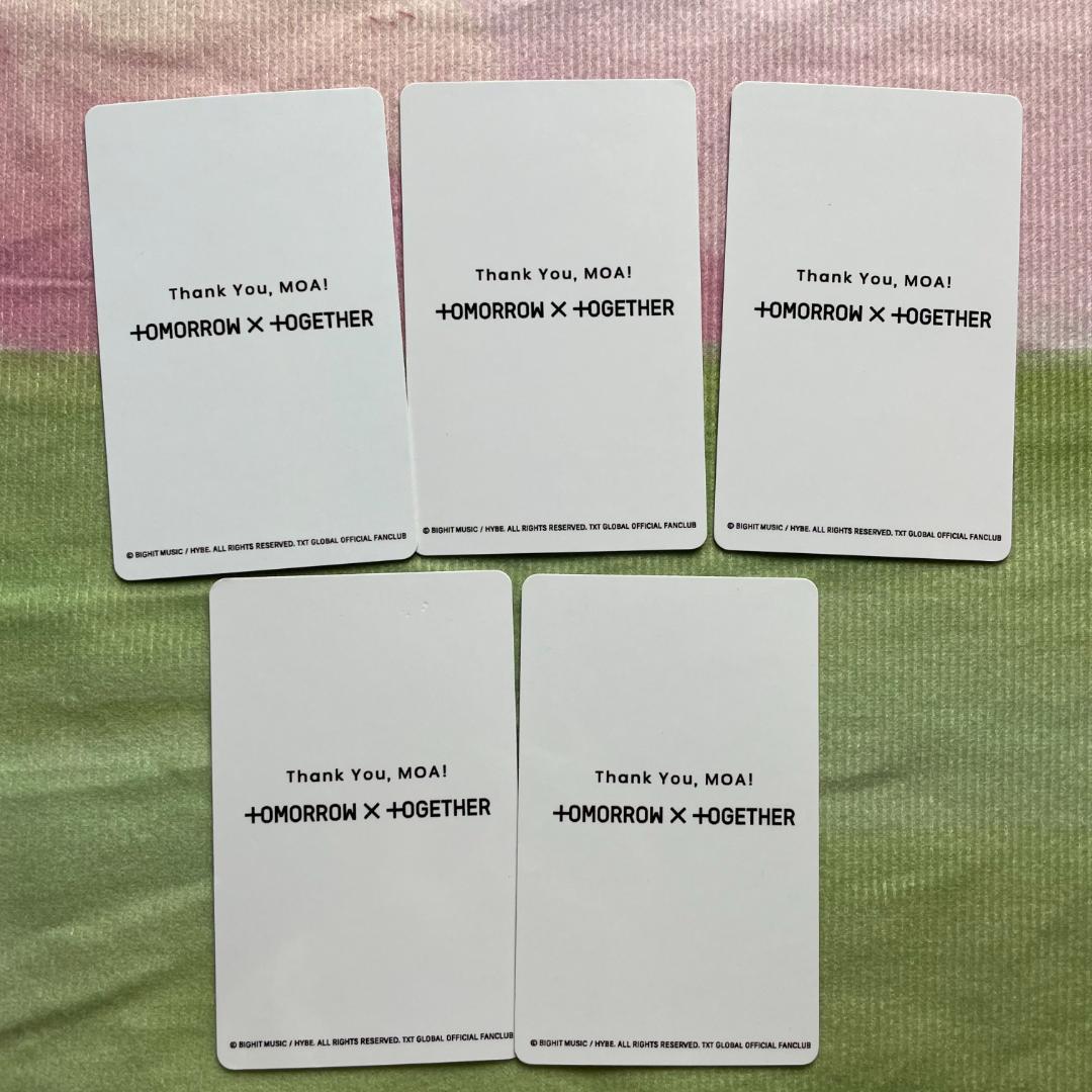 TXT 紹介特典 FC ファンクラブ 5枚 新規入会 トレカ - メルカリ