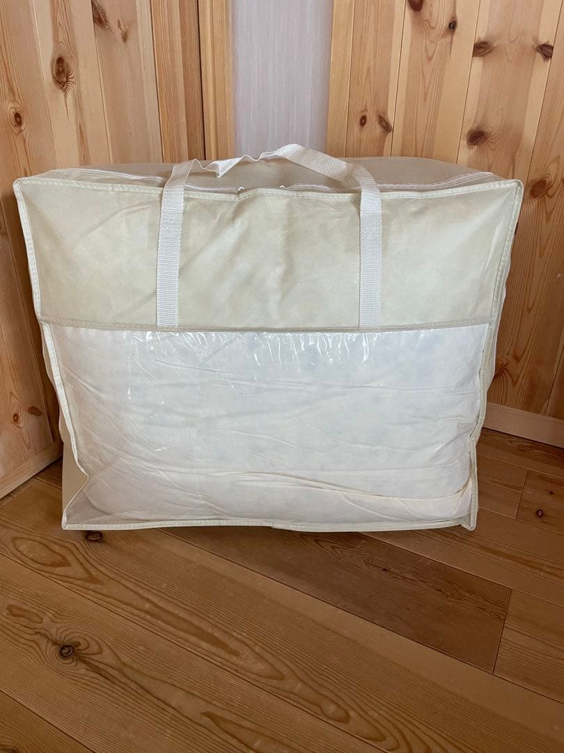 エコダウン使用】寒冷地仕様 羽毛布団 シングル 150×210 ホテル仕様