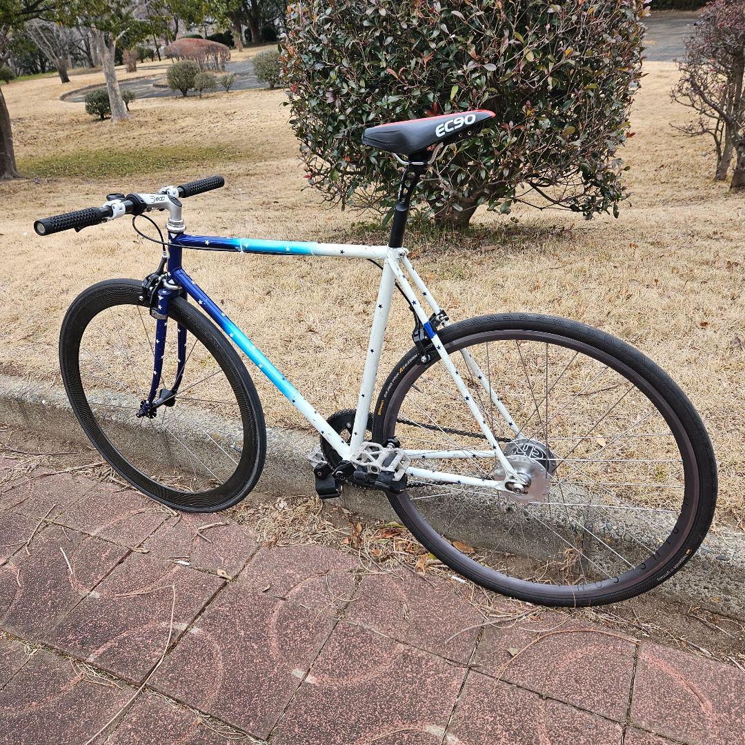 ストリート仕様 3RENSHO ピスト 競輪 njs 固定 シングル 53 - メルカリ