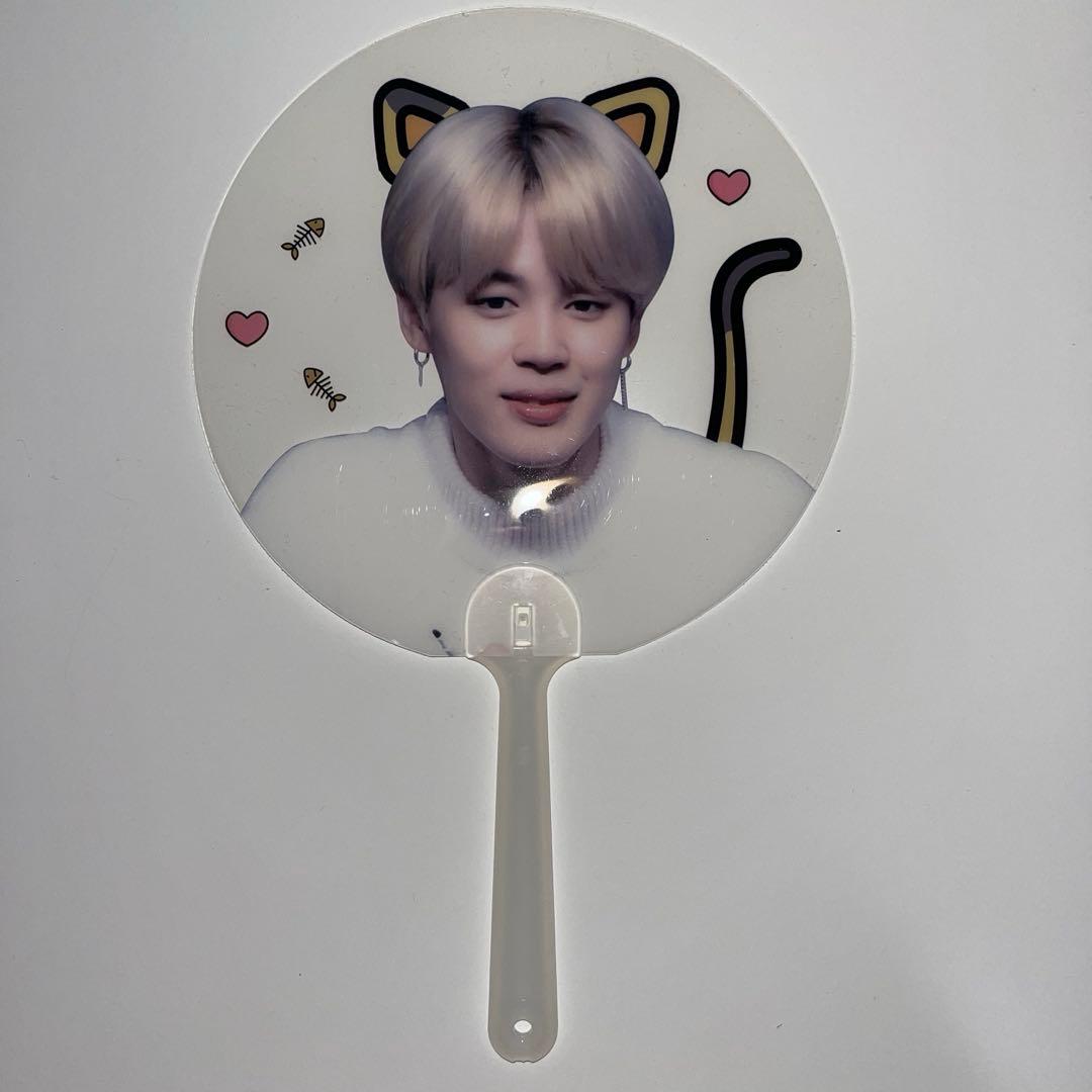 BTS ジミン マスターさんクリアうちわ - メルカリ