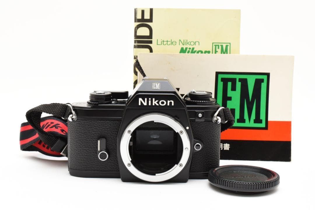 超美品 ニコン 　EM 説明書付 フィルムカメラ　モルト新品交換済 B741N Nikon EM - 三葉堂寫眞機店オンラインストア