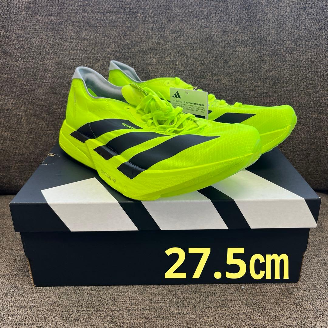 ADIZERO ADIOS PRO 4蛍光イエロー/ブラック - メルカリ