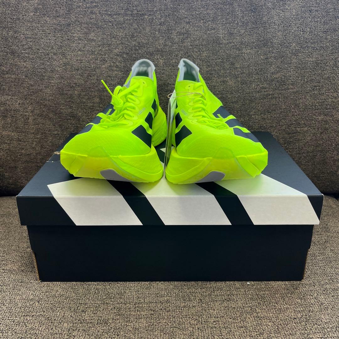 ADIZERO ADIOS PRO 4蛍光イエロー/ブラック - メルカリ
