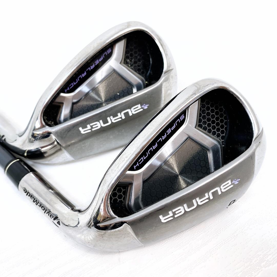 テーラーメイド バーナー スーパーラウンチ アイアンセット レディース