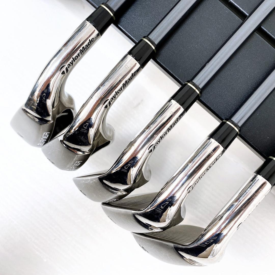 テーラーメイド バーナー スーパーラウンチ アイアンセット レディース
