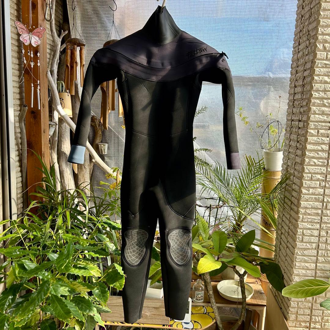 FELLOW SURFERS 3mmフルスーツ 150 未使用級 ウェットスーツ FELLOW ウェットスーツ フルスーツ メンズ 3mm ノンジップ サーフィン