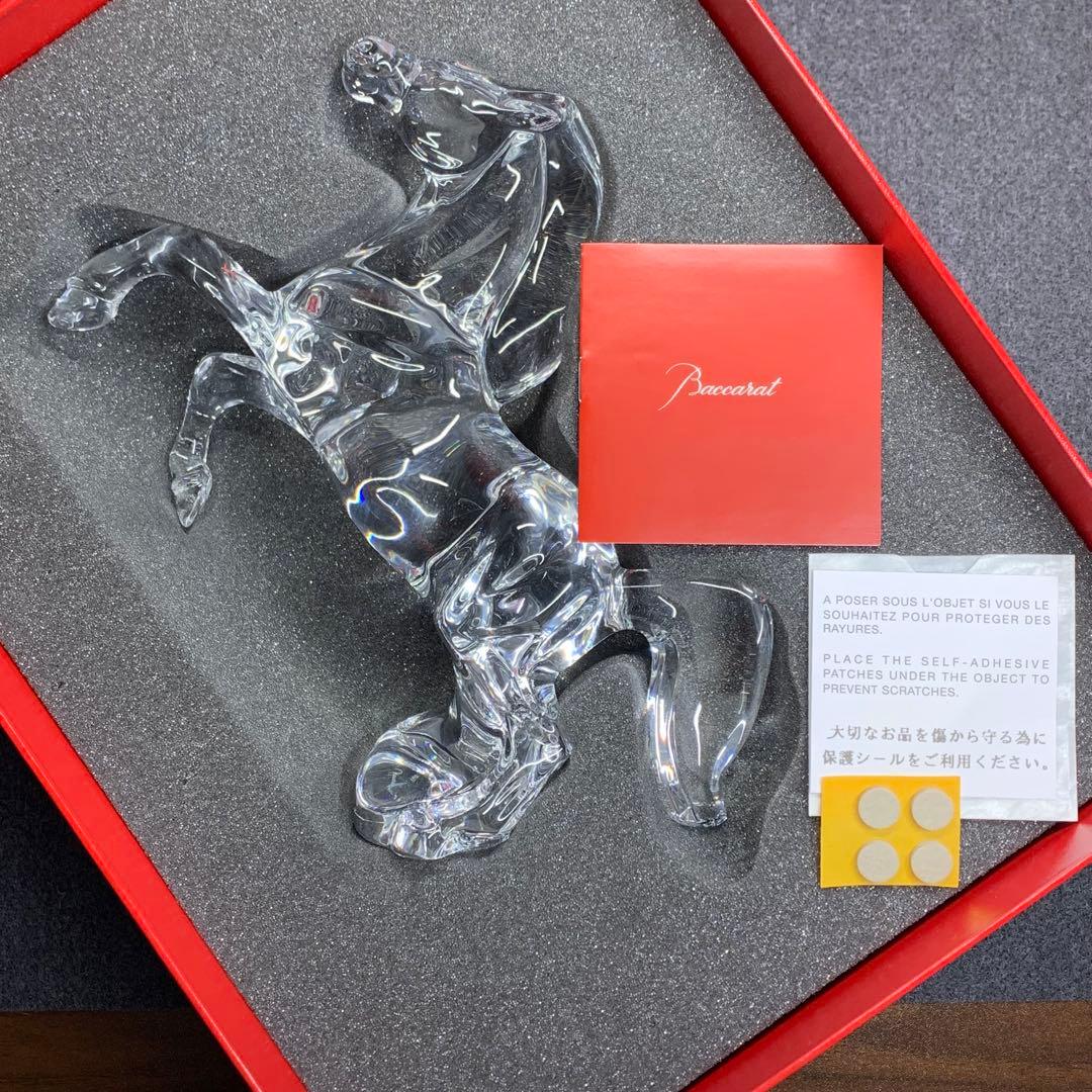 ⭐️美品⭐️バカラ⭐️馬の彫刻⭐️クリスタル⭐️いななく馬⭐️高級