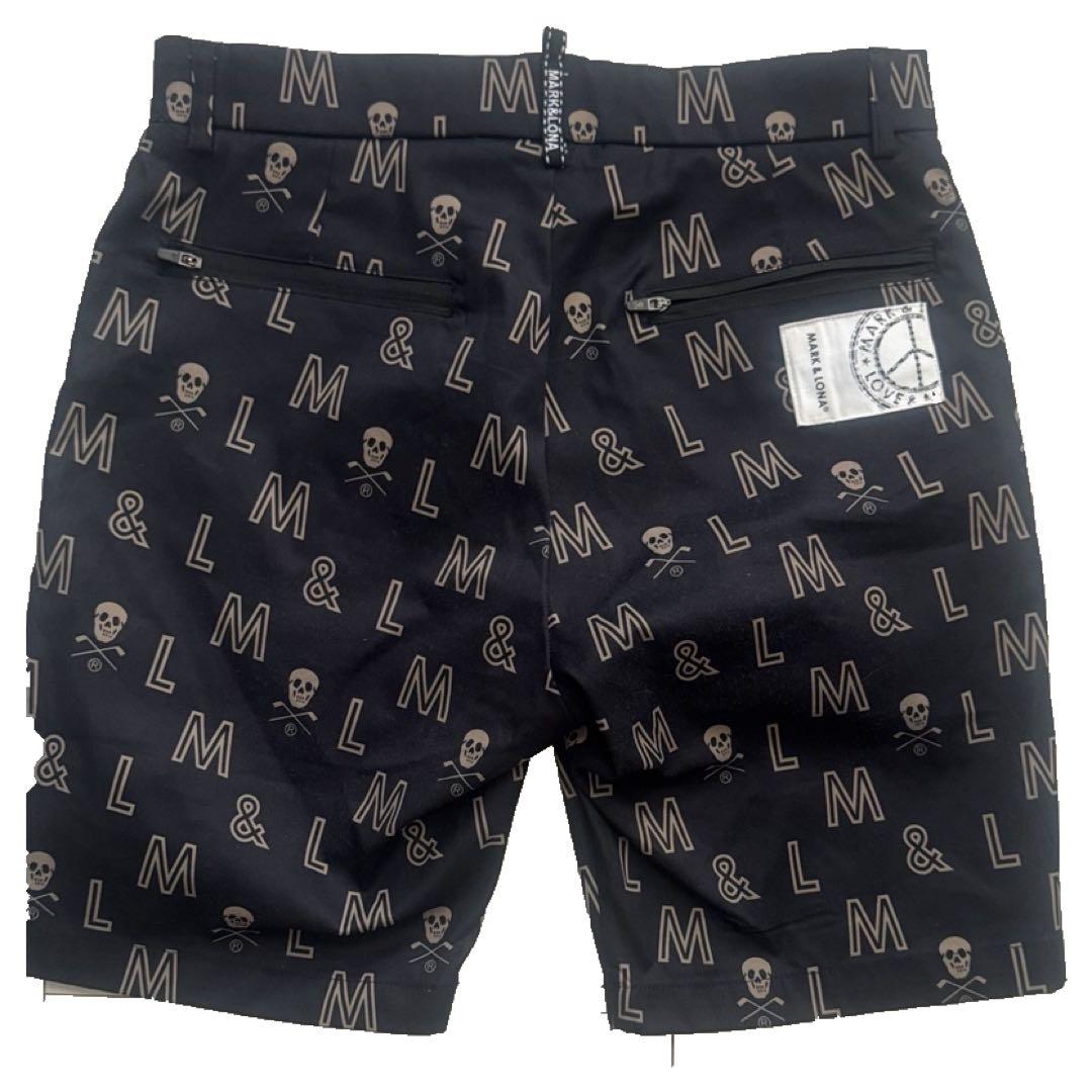 MARK&LONA マークアンドロナ メンズ ゴルフ ハーフパンツ Sサイズ