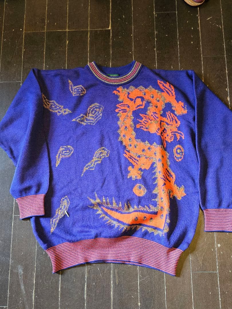 希少】J's ジャンボ尾崎 ウールセーター ゴルフウェア ロゴ刺繍 - メルカリ