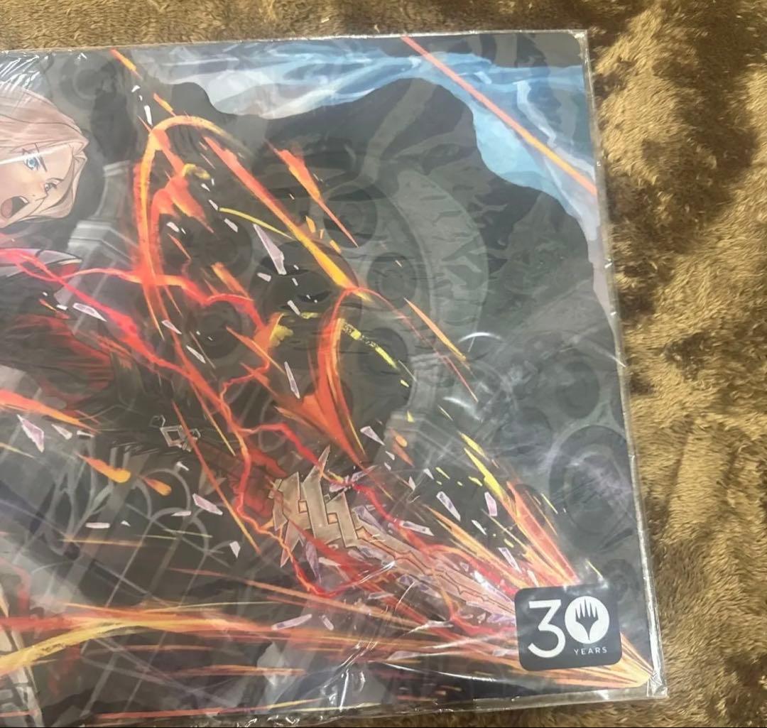 MTG プレイマット 30th シヴ山のドラゴン 邪悪を打ち砕く 紅蓮破