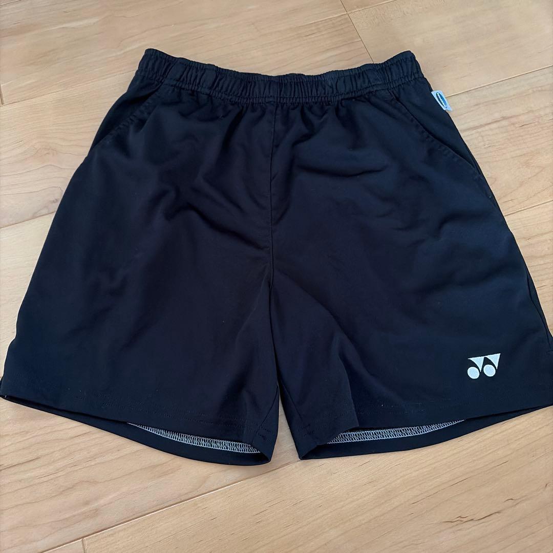 YONEX 黒 ハーフパンツ Lサイズ - メルカリ