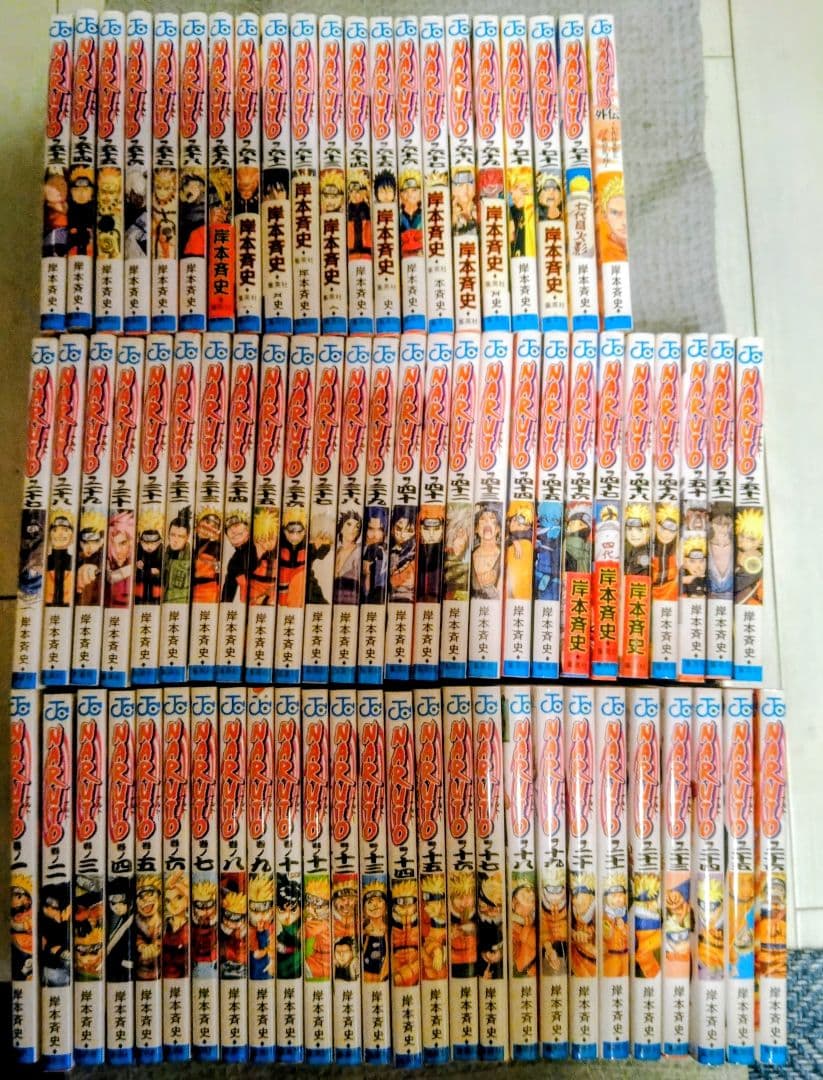 NARUTO ナルト全72巻＋外伝セット - メルカリ
