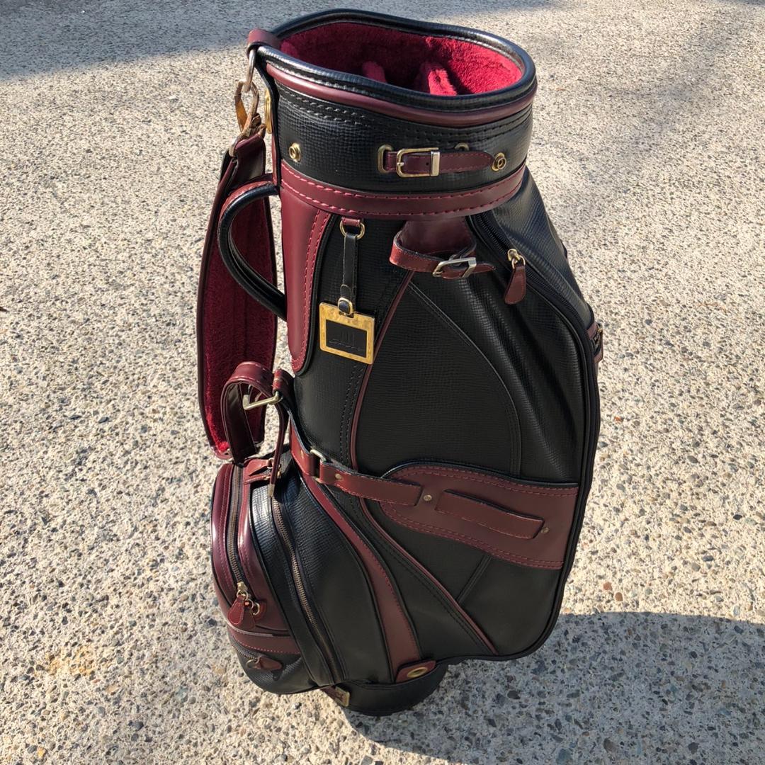 C727 激レア ダンヒル dunhill ゴルフバッグ キャディバッグ - メルカリ
