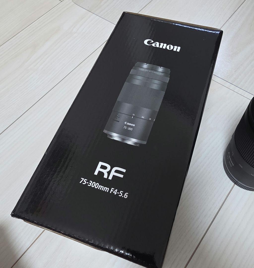 Canon RF 75-300mm f/4.5-6.3 ズームレンズ