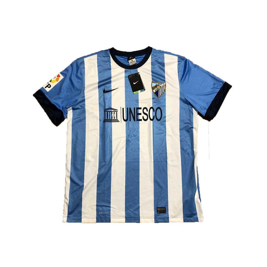 新品未使用 NIKE 2013-14 マラガCF ユニフォーム 水色 白 XL NIKE - 新品未使用 NIKE 2013-14 マラガCF ユニフォーム 水色 白 XLの