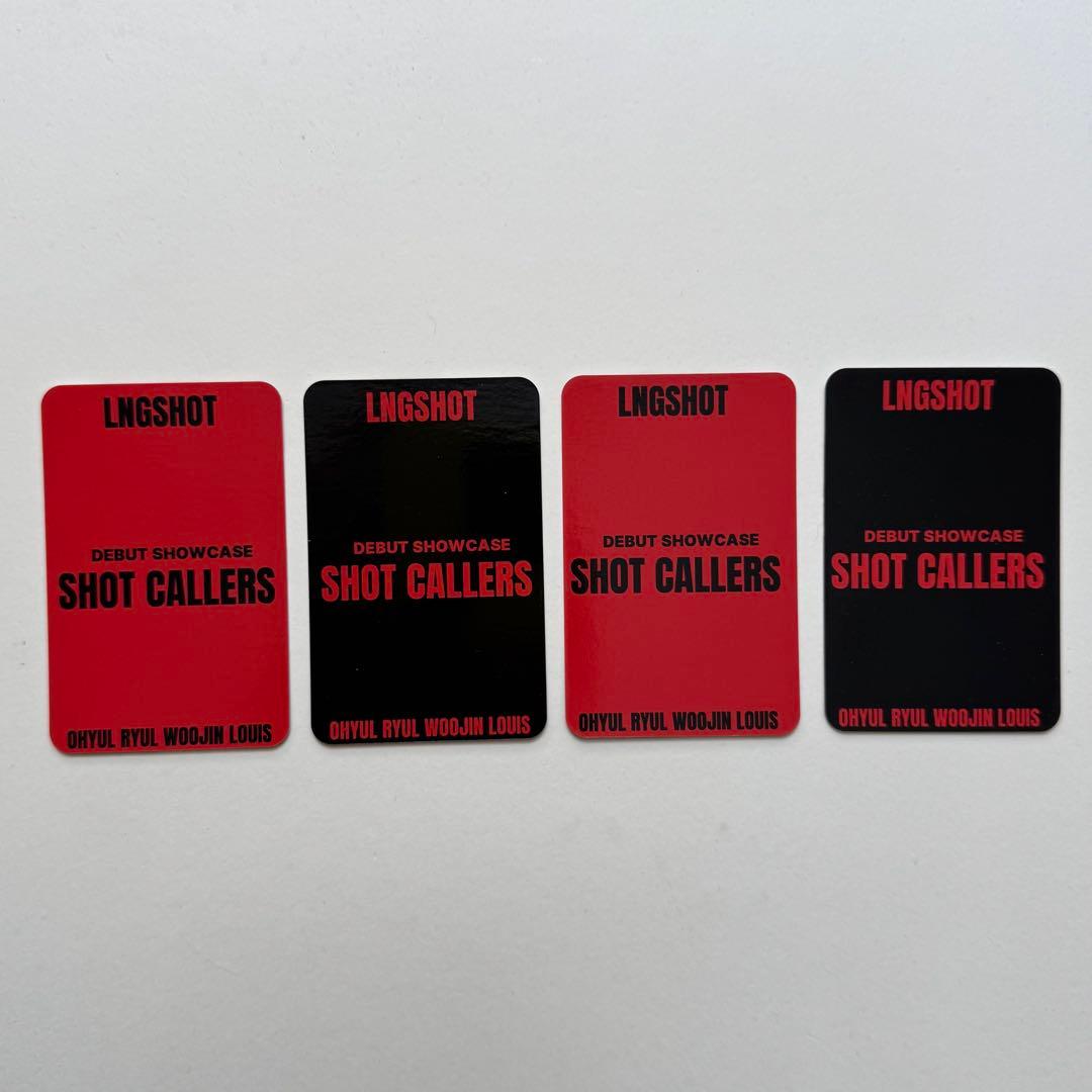 Lngshot デビューショーケース showcase トレカ 4枚セット - メルカリ