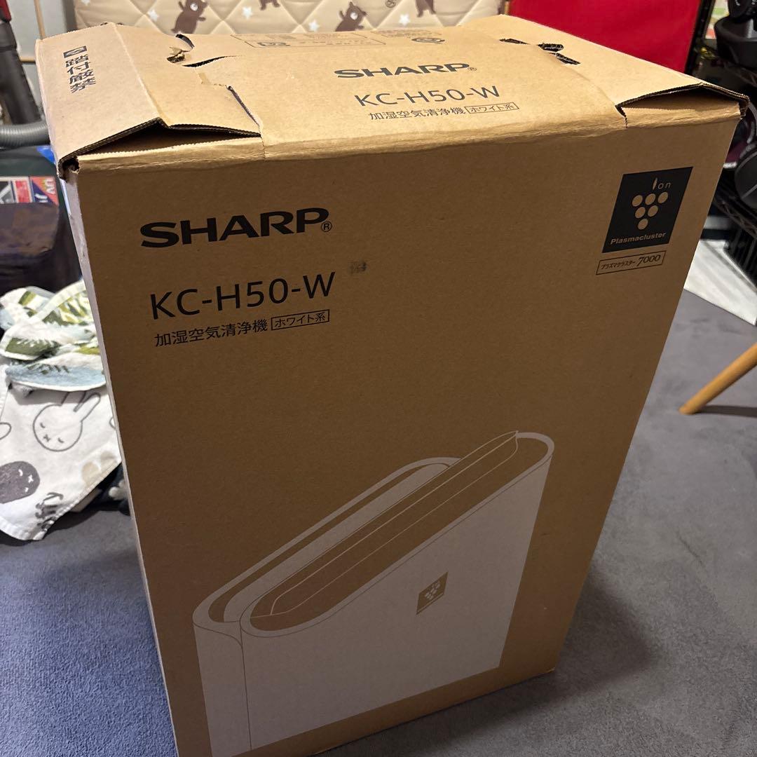 SHARP KC-H50-W 加湿空気清浄機 - メルカリ