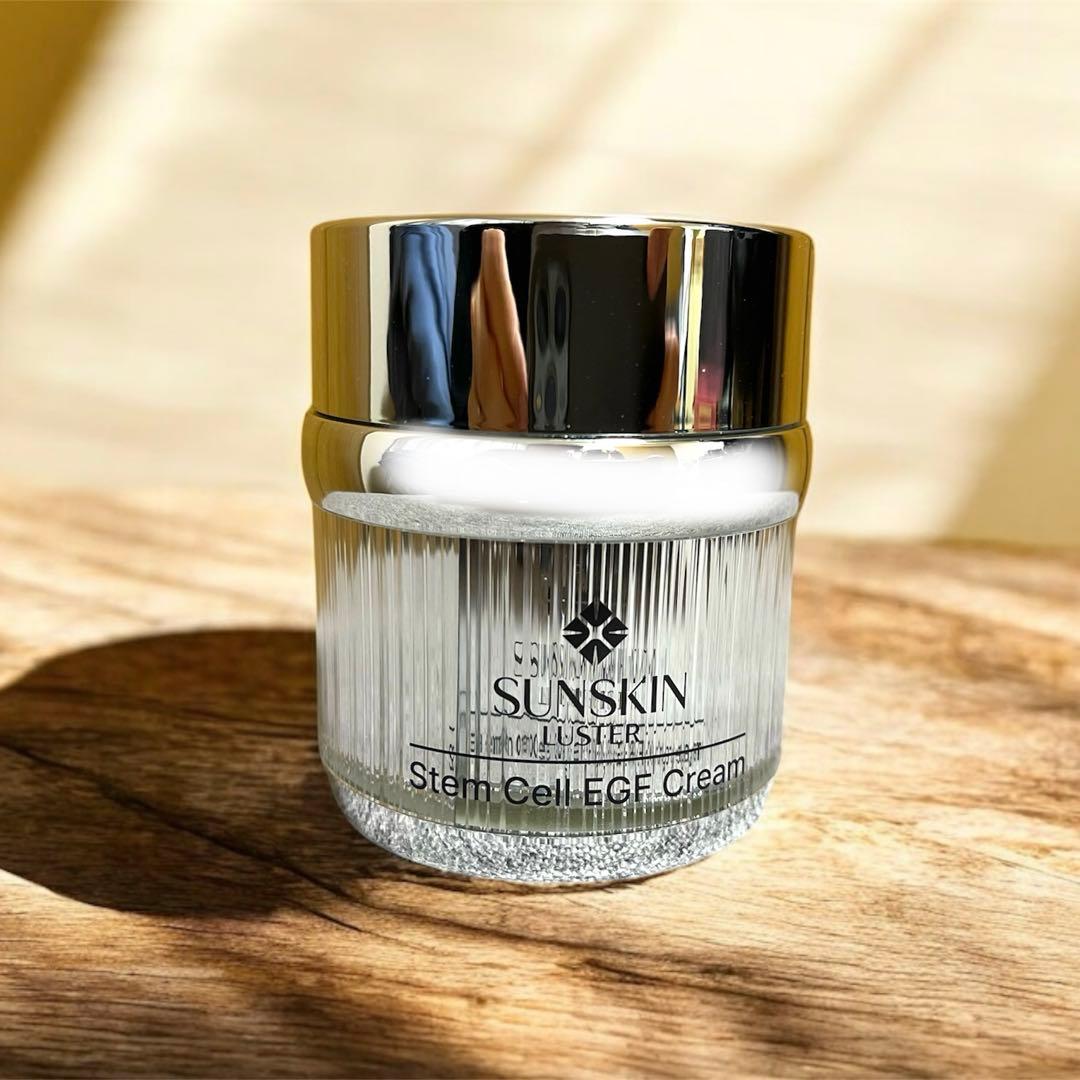 SUNSKIN LUSTER Stem Cell EGF Cream 2個 - メルカリ