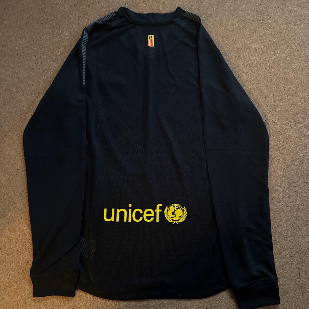 Nike FC Barcelona DRI-FIT ブラックシャツ - メルカリ