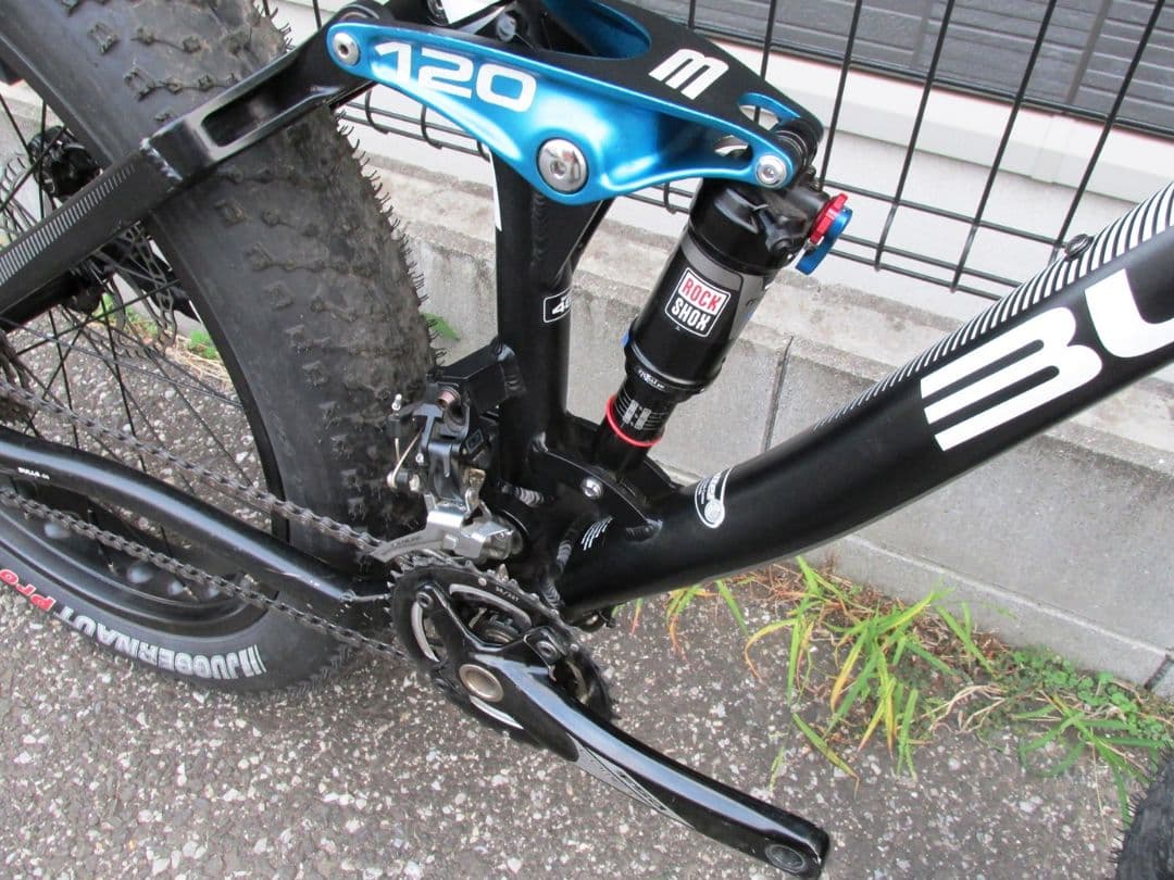 軽量】ファットバイク フルサス MTB 【手渡し限定】