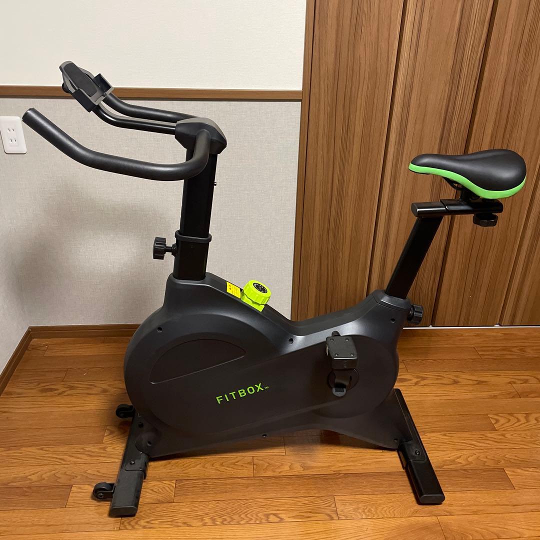 fitbox FITBOX エクササイズバイク ブラック/グリ Amazon | FITBOX LITE フィットネスバイク スピンバイク ダイエット