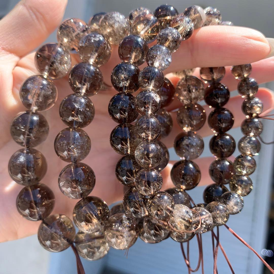 高品質 天然 アゼツライトスモーキークォーツ 虹入り 天然石 - メルカリ