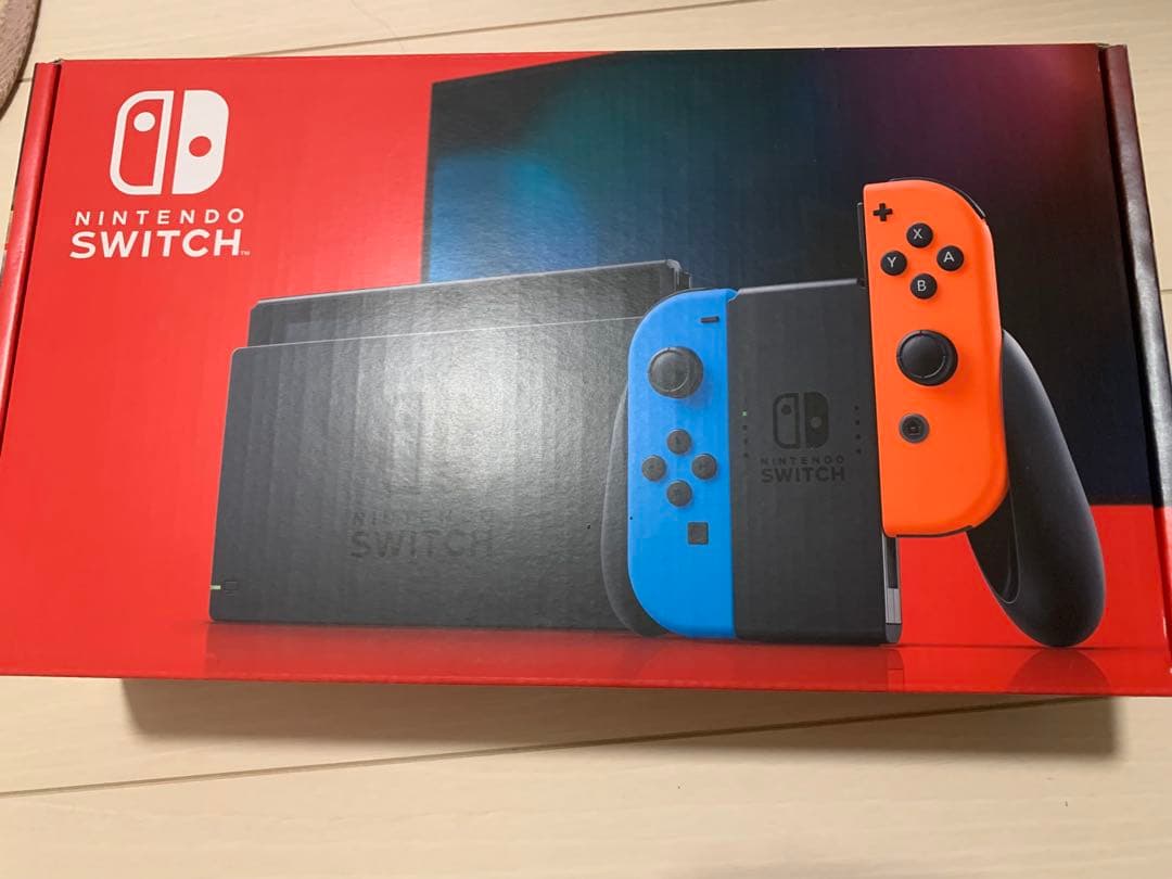 新品 未使用Nintendo Switch 本体 青/オレンジ - メルカリ