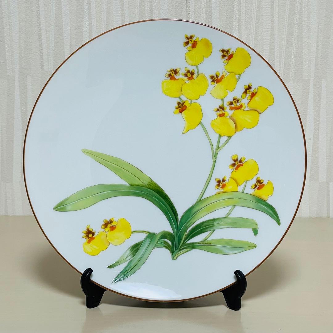 HERMES エルメス オルキデ プレート 皿 蘭 NO.11 Cheval d'Orient tart platter | Hermès USA