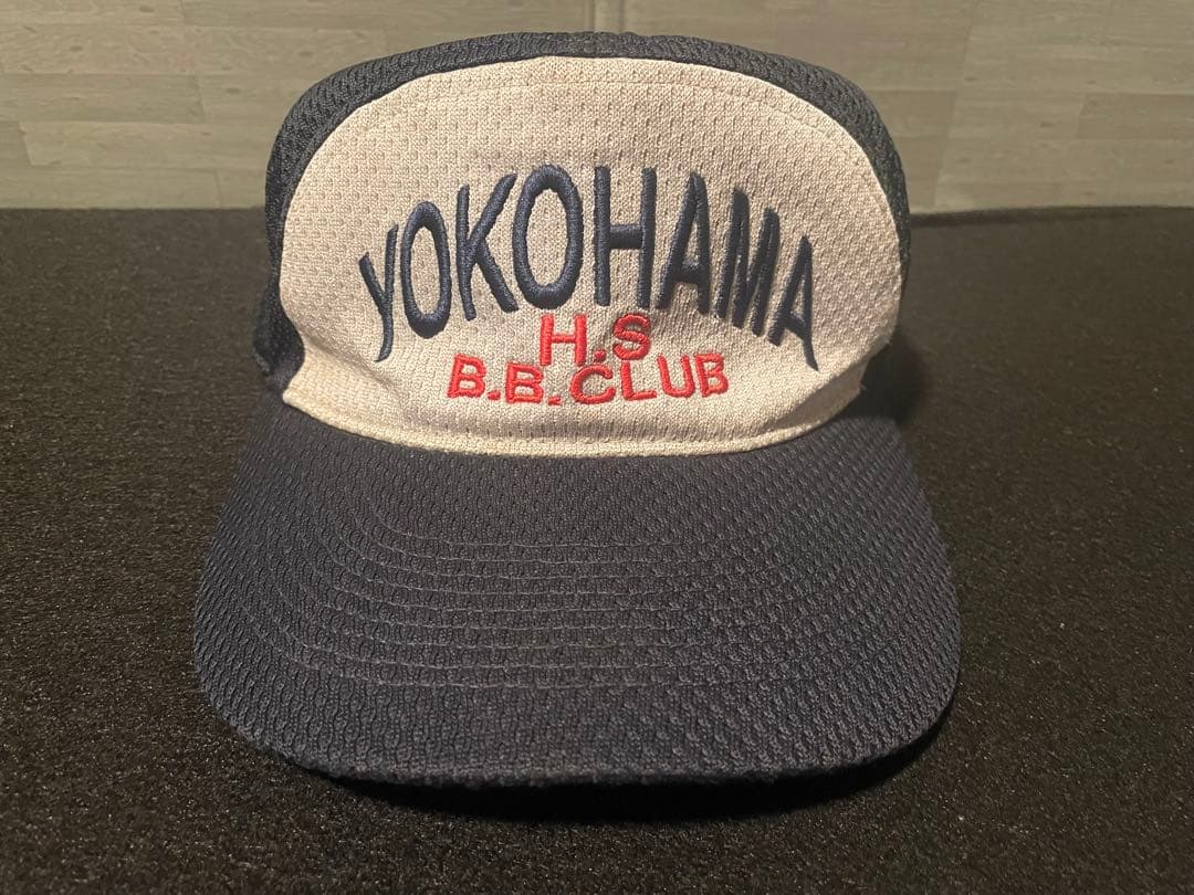 センバツ 選抜 レア 横浜高校野球部 練習用 帽子 キャップ YHタグ付 F
