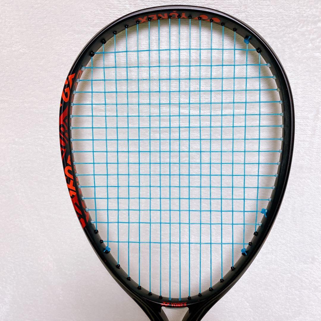 美品 YONEX ジオブレイク80G レッド ブラック ストローク専用モデル 黒