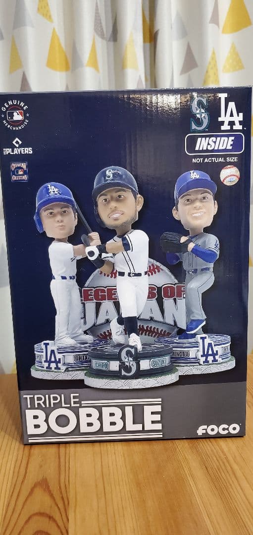 世界限定224体の稀少なボブルヘッド 大谷翔平、山本由伸、イチロー選手 世界224個限定】大谷翔平 山本由伸 鈴木一郎 ボブルヘッド ドジャース