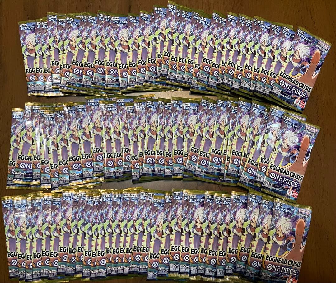 ワンピース　EGGHEAD CRISIS サーチ済み　90パック One Piece Egghead Crisis Japanese Booster Pack | Steel City