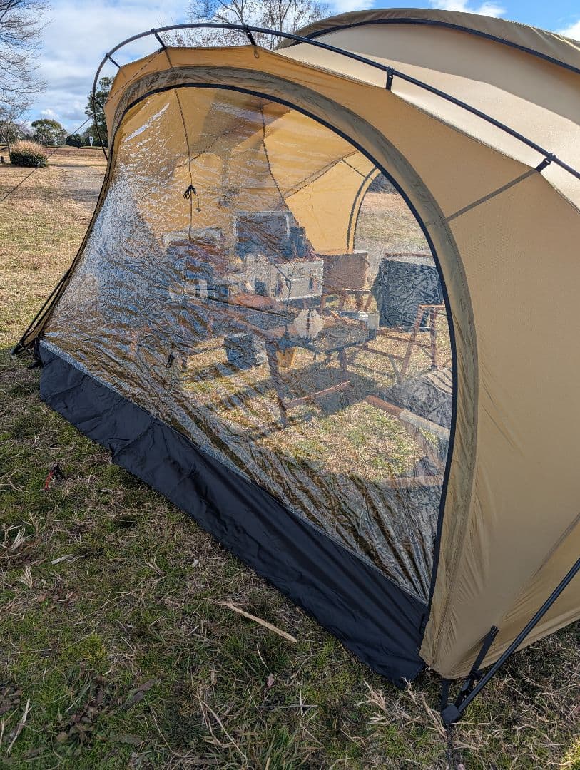 シェルターG ミニマルワークス 社外TPU×1,社外メッシュ×1付属 タン色