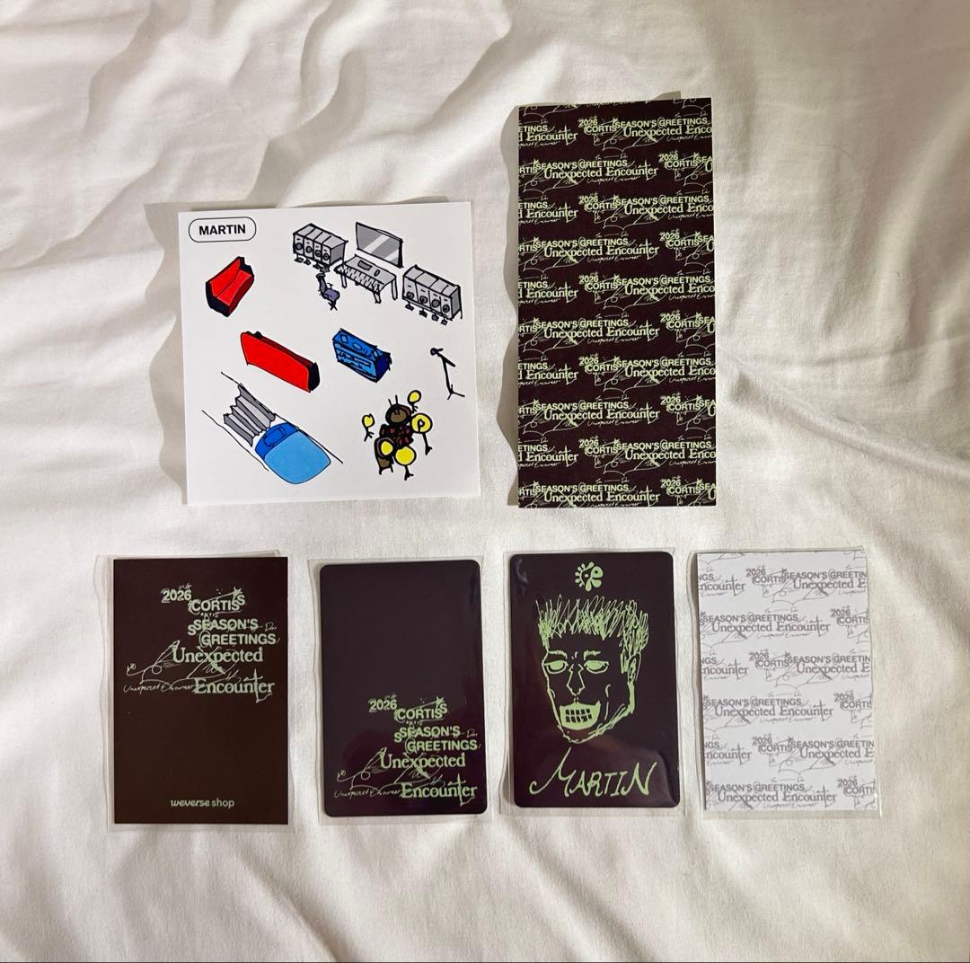 CORTIS コルティス 2026 シーグリ マーティンセットweverse特典 - メルカリ